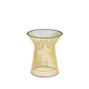 Knoll Platner Side Table in Gold