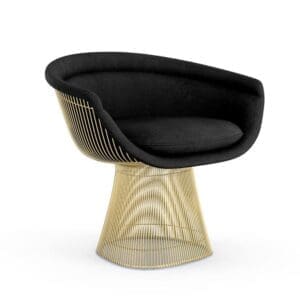 Knoll Platner Lounge Chair in Gold