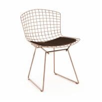 Knoll Studio Bertoia Side Chair Rose Gold