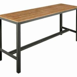 Barlow Tyrie Aura Counter Height Rectangular Teak Table