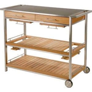 BARLOW TYRIE MERCURY RECTANGULAR SERVING TABLE