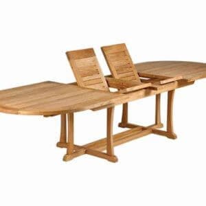 BARLOW TYRIE STIRLING EXTENDING DINING TABLE