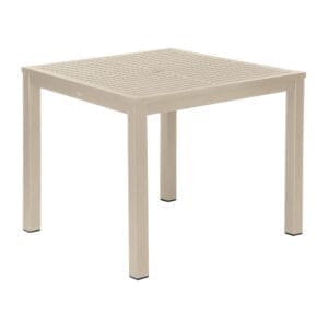 Barlow Tyrie Aura Dining Aluminum Table 90