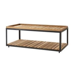 Cane Line Level coffee table base, rectangular