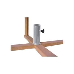 Royal Botania Umbrella Bases Stainless Steel Tube for Leyton Table
