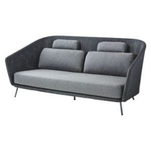 Cane-Line Mega 2-Seater Sofa W/ Cushion Set
