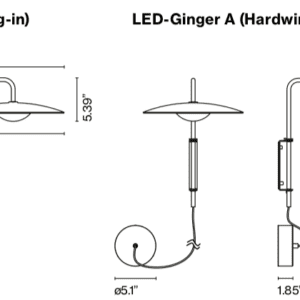 Marset Ginger Wall Light