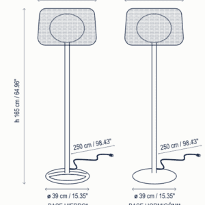 Bover Fora P Floor Lamp