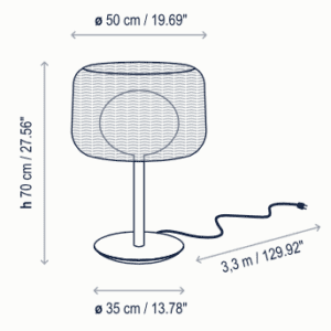 Bover Fora M Table Lamp