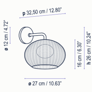 Bover Garota Wall Light