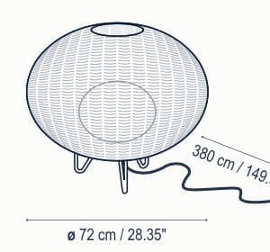 Bover Garota Floor Lamp