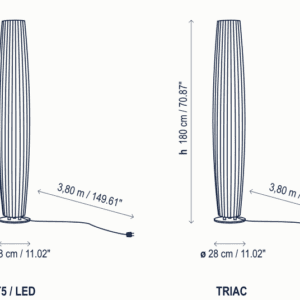 Bover Maxi Floor Lamp