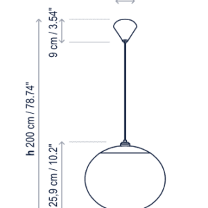 Bover Elipse S Pendant