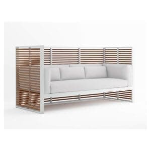 Gandia Blasco DNA Teak Normando 3 Seat Sofa
