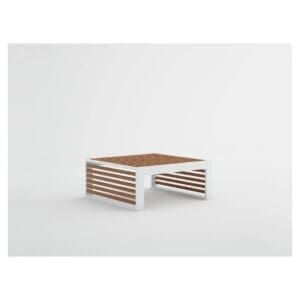 Gandia Blasco DNA Teak Chaiselongue Table