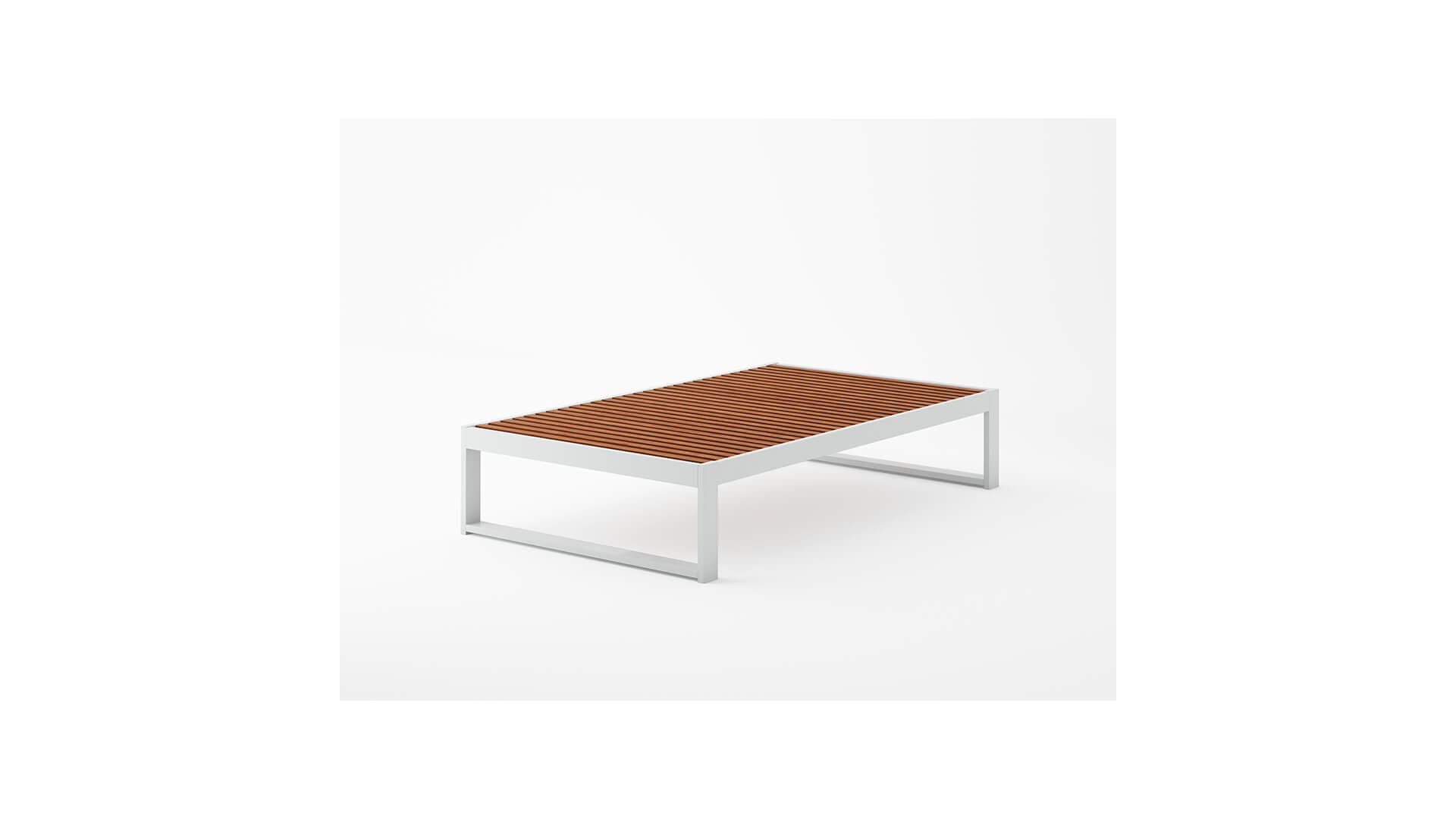 Gandia Blasco DNA Teak Low Side Table Gandia Blasco DNA Teak Low Side Table - Image 2