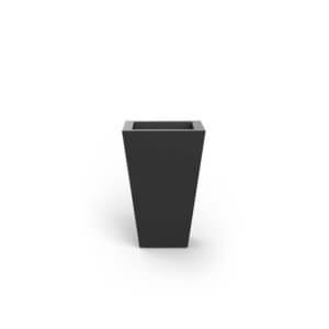 Vondom Studio Planters High Square Cone Pot w/ Light