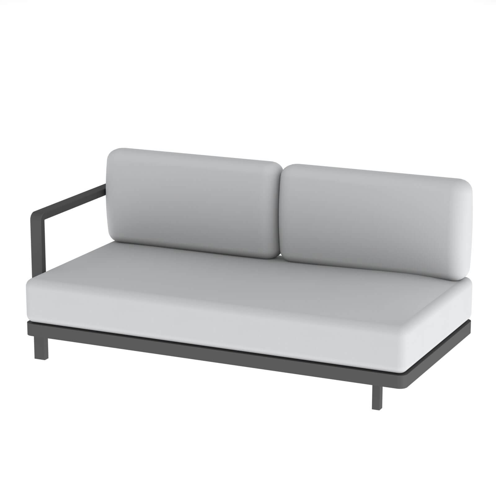 ROYAL BOTANIA ALURA LOUNGE 2 SEATER LEFT/RIGHT ARM MODULE ROYAL BOTANIA ALURA LOUNGE 2 SEATER LEFT/RIGHT ARM MODULE