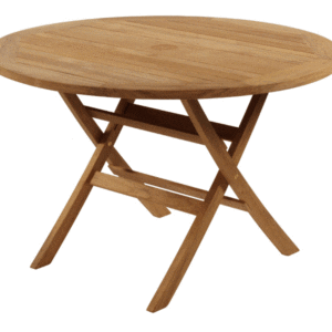 Barlow Tyrie Ascot Folding Dining Table Circular