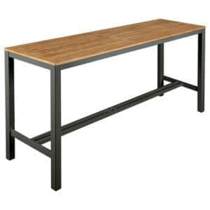 Barlow Tyrie Aura Counter Height Rectangular Teak Table