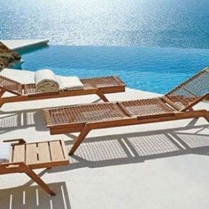 Henry Hall Serene Stackable Chaise lounge