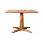 HENRY HALL SERENE TEAK PEDESTAL DINING TABLE