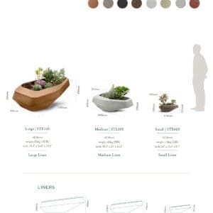 Indigenus Steen Planter