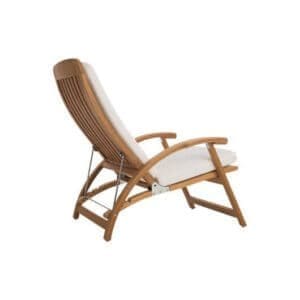 SUMMIT SUNDECK SD343 FOLDING ADJUSTABLE RECLINER W/ SEAT AND BACK CUSHION