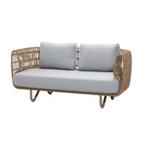 Cane-Line Nest 2-Seater Sofa W/ Cushions