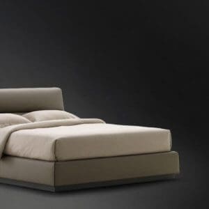 Gentleman high headboard bed