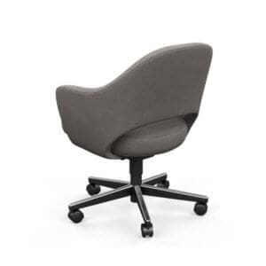 Knoll Saarinen Executive Arm Chair with Swivel Base