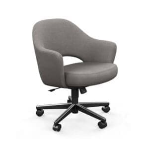 Knoll Saarinen Executive Arm Chair with Swivel Base