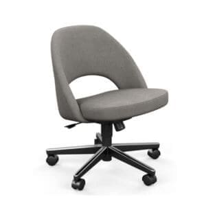 Knoll Saarinen Executive Armless Chair with Swivel Base