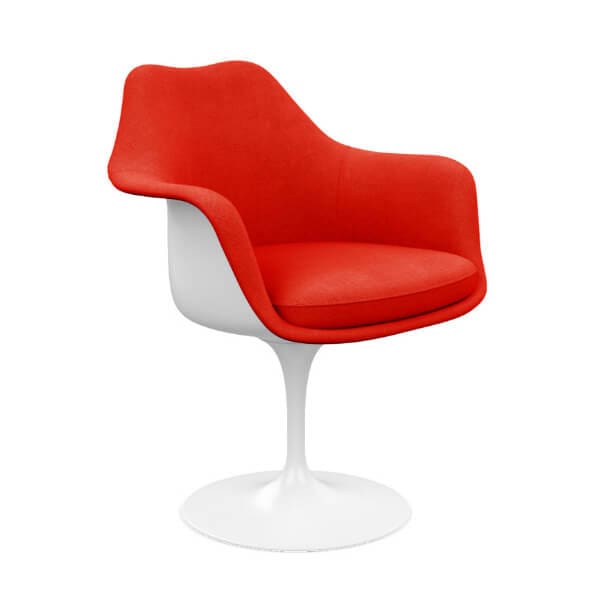 Knoll Saarinen Tulip Arm Chair - Upholstered Knoll Saarinen Tulip Arm Chair - Upholstered