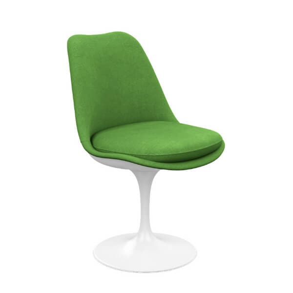 Knoll Saarinen Tulip Armless Chair - Upholstered Knoll Saarinen Tulip Armless Chair - Upholstered