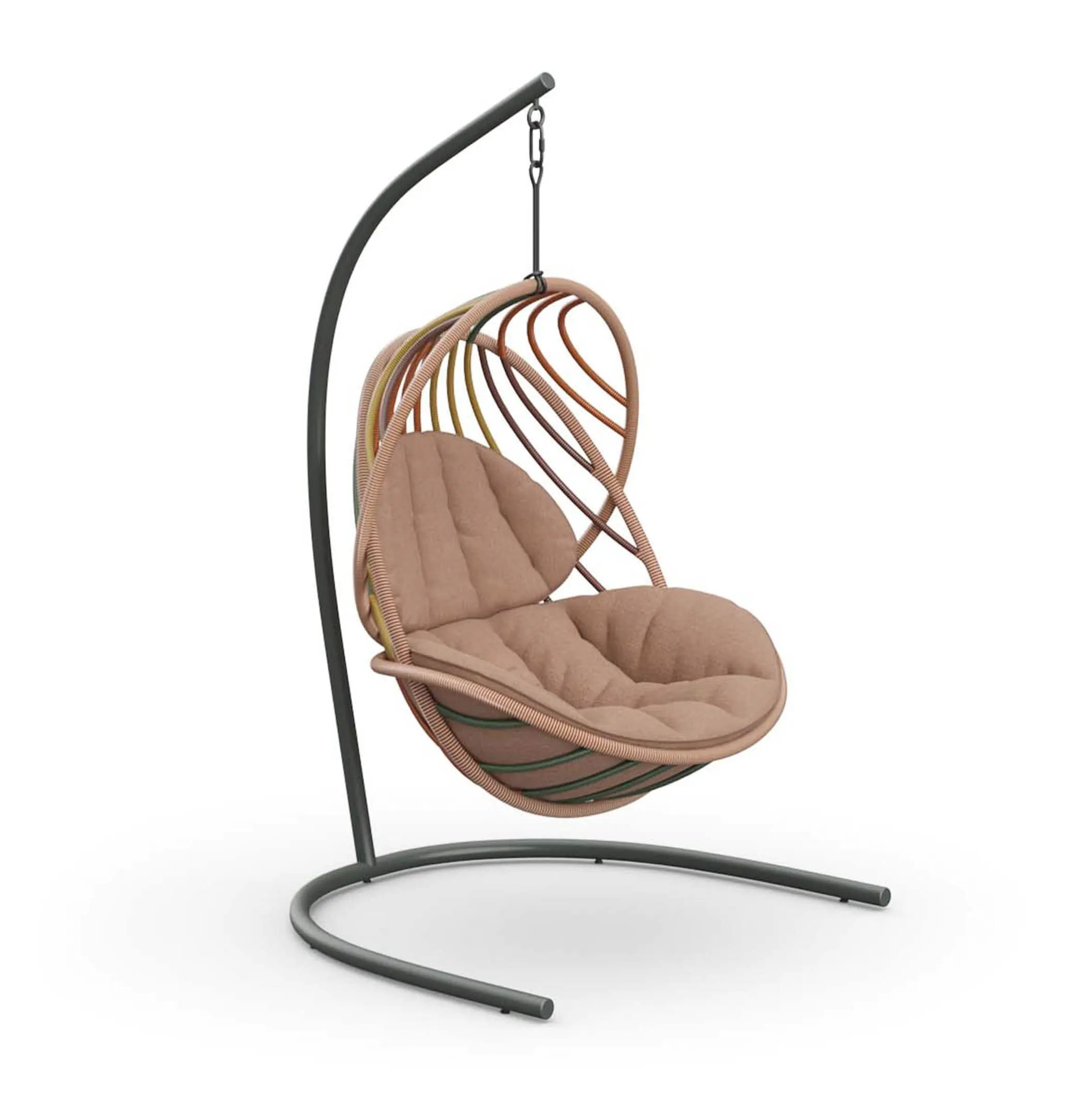 Dedon Kida Hanging Lounge Chair Incl Base Dedon Kida Hanging Lounge Chair Incl Base