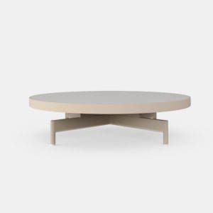 Gandia Blasco Onde Round coffee table Ø90×22