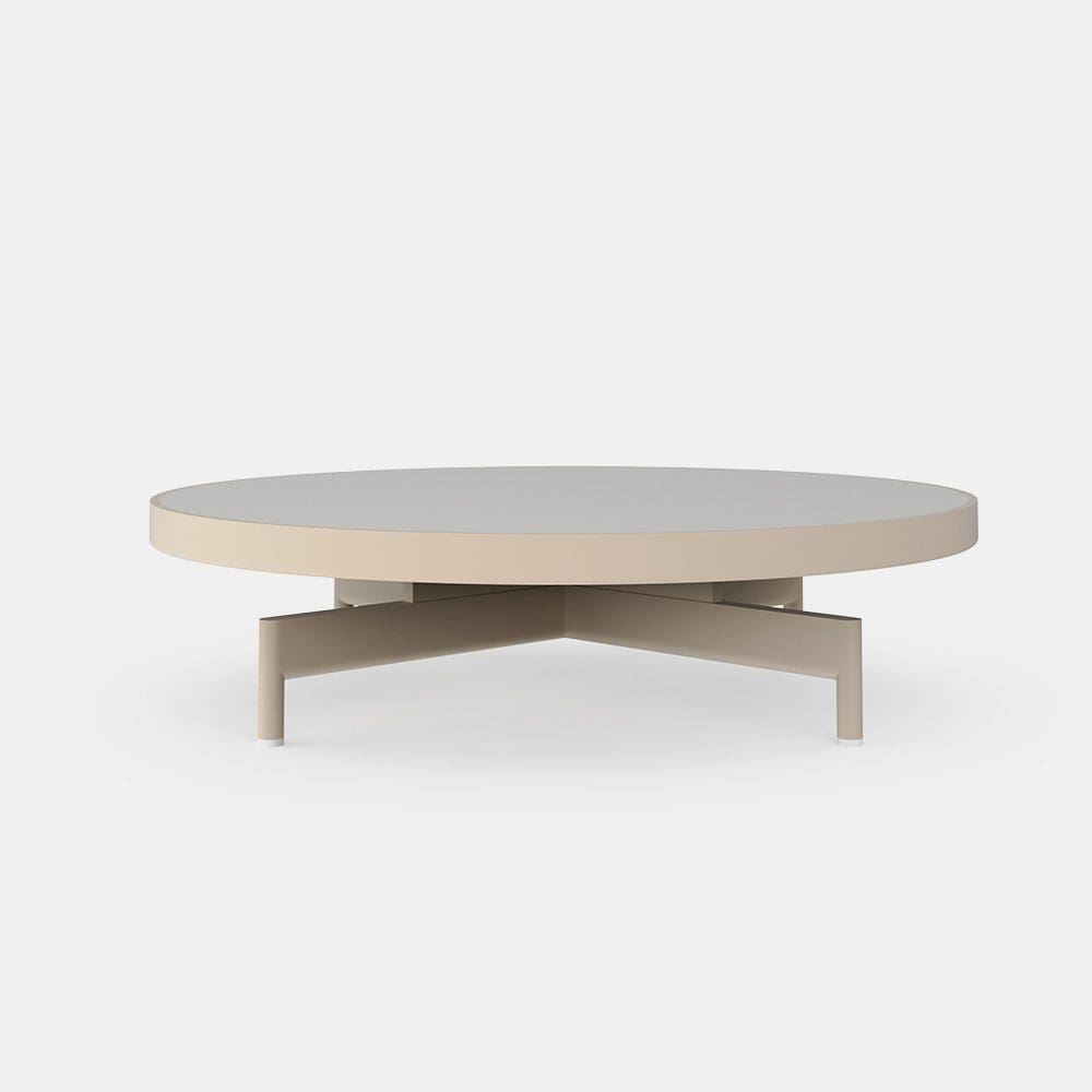 Gandia Blasco Onde Round coffee table Ø90×22 Gandia Blasco Onde Round coffee table Ø90×22