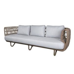 Cane-Line Nest 3-Seater Sofa W/ Cushions