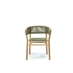 Ethimo Kilt Dining armchair in teak