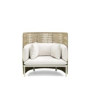 Ethimo Esedra Highback lounge armchair