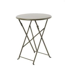 Ethimo Flower round folding table