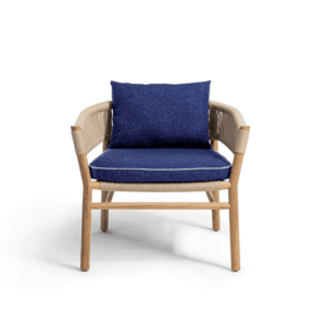 Ethimo Kilt Lounge armchair