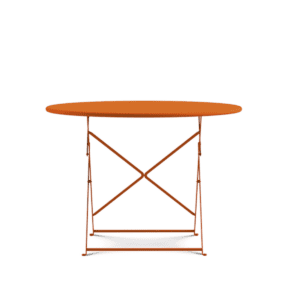 Ethimo Flower round folding table