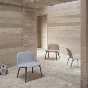 Muuto VISU LOUNGE CHAIR Wood Base