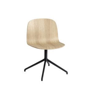 Muuto VISU WIDE CHAIR WOOD BASE & SWIVEL BASE