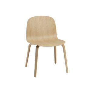 Muuto VISU WIDE CHAIR WOOD BASE & SWIVEL BASE
