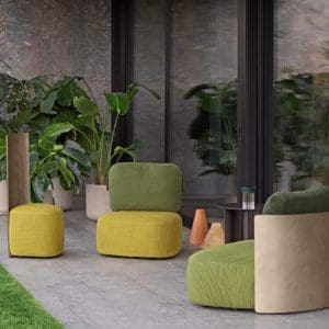 Flou Pierre small armchairs