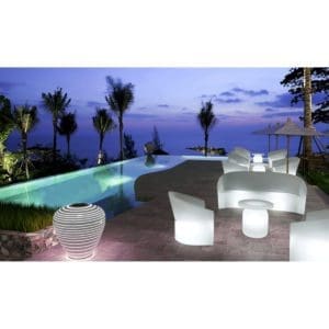 Pine Beach Armchair With Light
