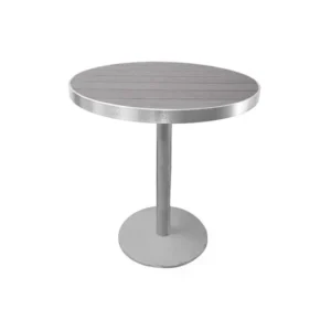 Kannoa Sicilia Round Pedestal Table w/Alumawood